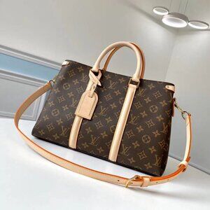 Louis Vuitton Monogram Saffron 2 Way Bag Handbag